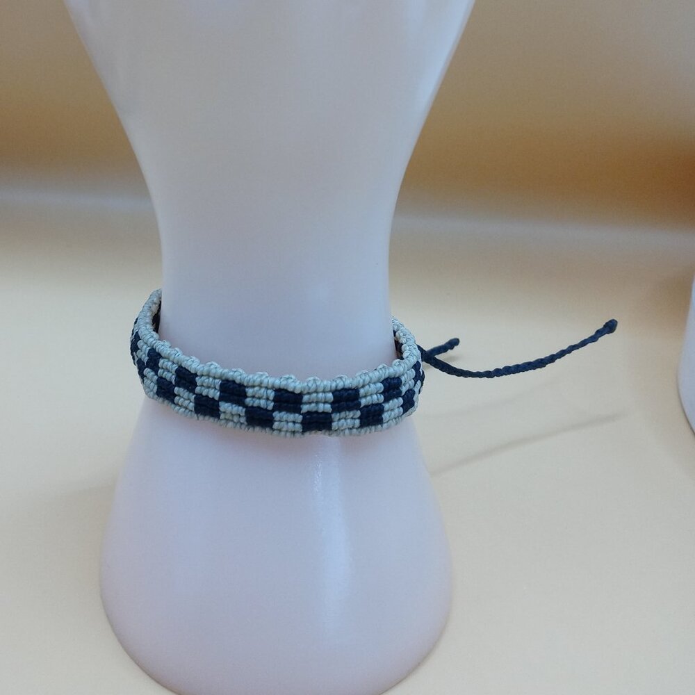 Peruvian Woven Macramé Thread Bracelet Andean Designs Cusco